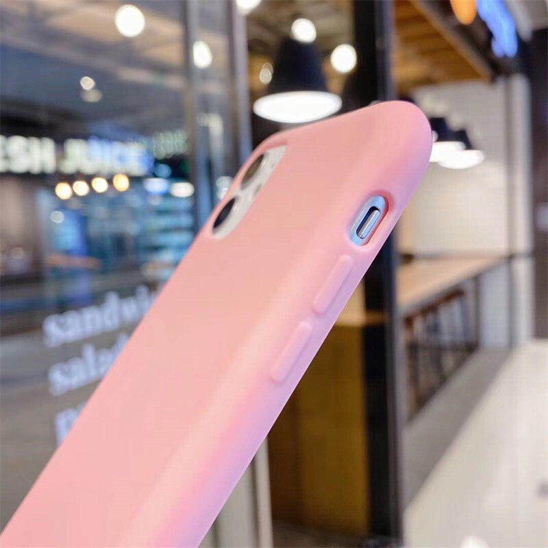 Capa Silicone Soft para Iphone com Alça Ajustável