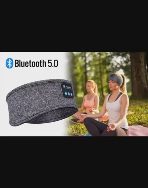 Bandana com fone bluetooth - Headphone para /Academia/Dormir – Lojas Dopena